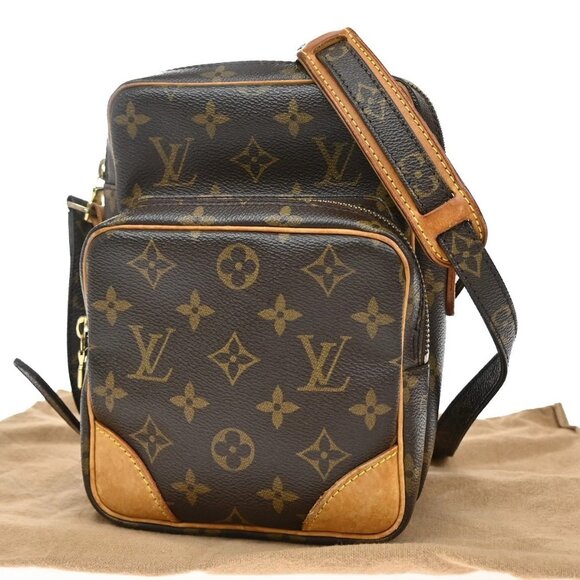 LOUIS VUITTON Amazon Crossbody Shoulder Bag Monogram Leather BN M45236 14KB077 - Picture 1 of 16